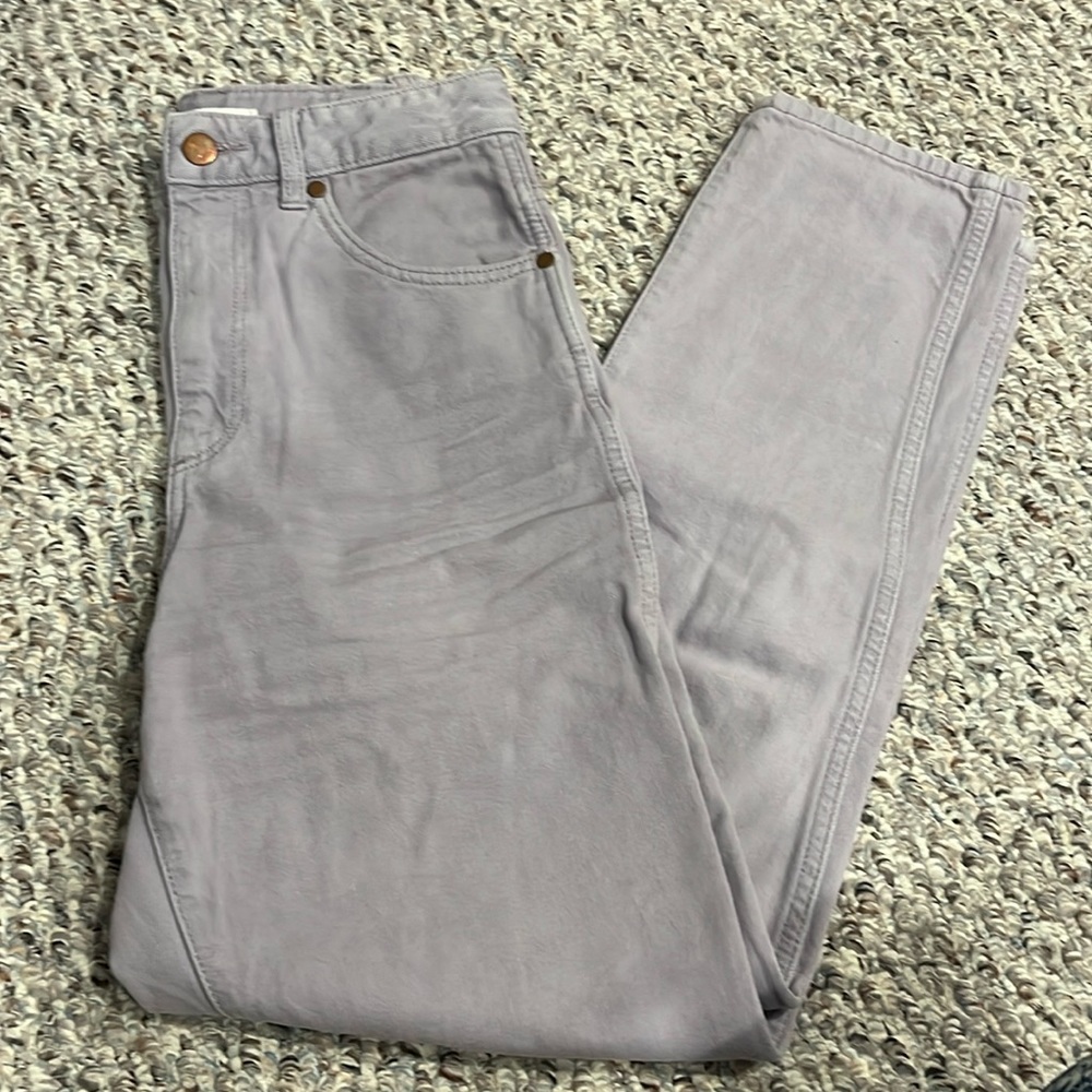 2 pairs Wrangler mom jeans.